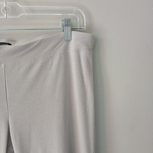 Eileen Fisher Women's Size Medium Washable Stretch Crepe Pants Gray Ankle Length - Picture 7 of 13
